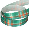 Geschenkband kariert für Weihnachtsgeschenke 15mm 20m | Floristik24.de