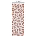 Geschenkband mit Animal Print Leopard 25mm 18m | Floristik24.de