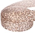 Geschenkband mit Animal Print Leopard 25mm 18m | Floristik24.de