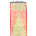 Geschenkband Tannenbaum mit Sternen 40mm 15m | Floristik24.de