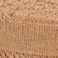 Dekoband Baumwolle Rustico Band mit Fransen 40 mm 30m | Floristik24.de