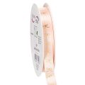 Floristik24 Geschenkband mit goldenen Schleifen 15mm 18m