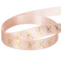 Geschenkband mit goldenen Schleifen 15mm 18m | Floristik24.de