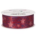 Schmuckband Sterne glitzernd
