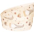 Dekoband Wichtel und Herzen für Geschenke und Basteln 40mm 15m | Floristik24.de