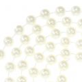 Perlenband Weiß 10mm 6m