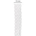 Spitzenband Baumwolle Feines Dekoband zum Basteln 15mm 10m | Floristik24.de