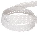 Spitzenband Baumwolle Feines Dekoband zum Basteln 15mm 10m | Floristik24.de