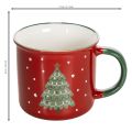 Weihnachtstasse mit Tannenbaum Motiv 9cm | Floristik24.de