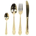 Besteck-Set Gold Tafelbesteck