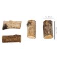 Deko Holzstücke Birke mit Rinde für Bastelarbeiten 3cm 300g | Floristik24.de