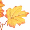 Blättergirlande Herbstgirlande Orange Gelb 168cm 2St | Floristik24.de