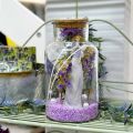 Blütenfeen, Frühlingsdeko, Blumenelfen Violett H19/19,5cm 2er-Set