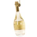Sektflasche und Sektglas