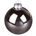 Christbaumkugeln Silber Apricot Glaskugeln Ø5cm 24 St | Floristik24.de