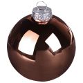 Christbaumkugeln Silber Apricot Glaskugeln Ø5cm 24 St | Floristik24.de