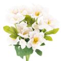 Floristik24 Kunstblume Christrose Bund Blumenstrauß Weihnachten 35cm 6St