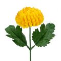Floristik24 Chrysantheme Gelb künstlich Ø7cm L18cm