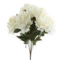 Floristik24 Chrysanthemenbusch Creme 47cm 2St