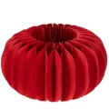 Floristik24 Papier Deko Wabenpapier Kürbis rund Moderne Tischdeko 24cm 4St