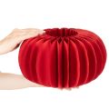 Wabenpapier Kürbis Deko Papier 34cm 2St | Floristik24.de