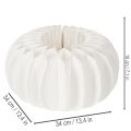 Papier Dekokugel Moderne Kürbis Deko Wabenpapier 34cm 2St | Floristik24.de