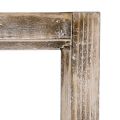 Deko Fenster Rahmen Holzdeko rustikal Braun 40×60cm | Floristik24.de