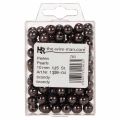 Deko Perlen Braun Ø10mm 115 St | Floristik24.de