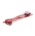 Floristik24 Deko Stecker Herzform Rot 5,5cm L28cm 24St