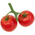 Deko Tomate Rot Lebensmittelattrappe Tomatenrispe L15cm