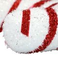 Deko Zuckerstange Weihnachten Schaufensterdekoration Rot Weiß Gestreift H51,5cm | Floristik24.de
