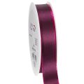 Floristik24 Geschenkband Lila Taftband edel glänzend 25mm 50m