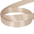 Dekoband Satinband Taftband Beige 15mm 50m | Floristik24.de