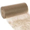 Floristik24 Vlies Tischdeko Rolle 24 cm x 25 m in Braun für festliche Tische