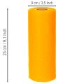 Vliestischläufer gelb 23 cm Tischdekoration Rolle modern | Floristik24.de