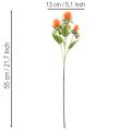 Künstliche Färberdistel orange als Kunstblume für Vasen und Dekoration 55cm 4St | Floristik24.de