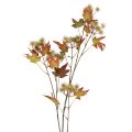 Floristik24 Künstlicher Herbstzweig Amberbaum mit Laub und Fruchtständen 132cm