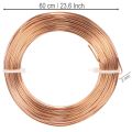 Aluminiumdraht Rolle für Basteln und Floristik 60m 500g | Floristik24.de