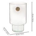 Glasgefäß Zylinder Eco Glas 25cm | Floristik24.de