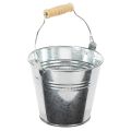 Eimer Ø12cm H10cm 8St. Zink