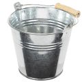 Eimer Ø12cm H10cm 8St. Zink
