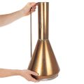 Elegante Bodenvase Vintage-Stil Orientalisch Kupferfarben Metall Dekokanne Ø27cm H58cm | Floristik24.de