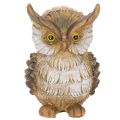 Eulenfigur Kleine Eule sitzend Dekoration 11cm | Floristik24.de