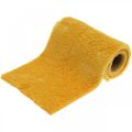 Fellband Gelb Kunstfell zum Basteln Tischläufer 15×150cm