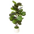 Floristik24 Künstliche Ficus lyrata 120 cm dekorativ für Wohnzimmer