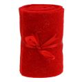 Floristik24 Filzband 15cm x 2m Rot