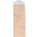 Filzband als zweifarbiges Topfband aus reiner Wolle Orange/Mehrfarbig 7,5cm 5m | Floristik24.de