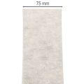 Filzband zweifarbig Weiß/Grau aus 100% Wolle 7,5cm 5m | Floristik24.de