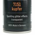 Floristik24 Flitter-Spray Kupfer 400ml