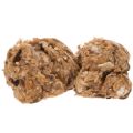 Floristik24 Schafwolle Braun meliert Naturwolle lose für Bastelarbeiten 250g